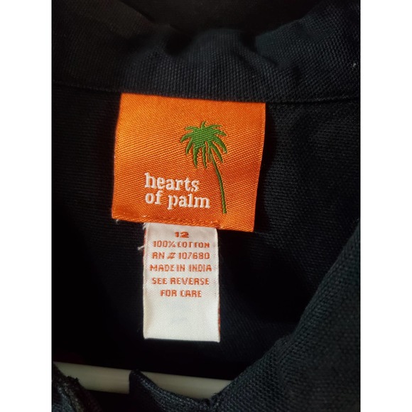 Beautiful Embroidered Hearts of Palm Jacket - Picture 5 of 6